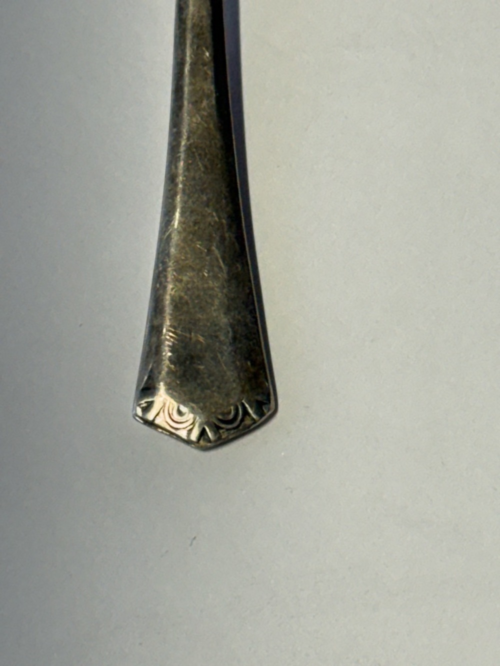 Vintage Silver-Tone Kitchen Scissors and Teaspoons Set - Silver - Picture 8 of 13